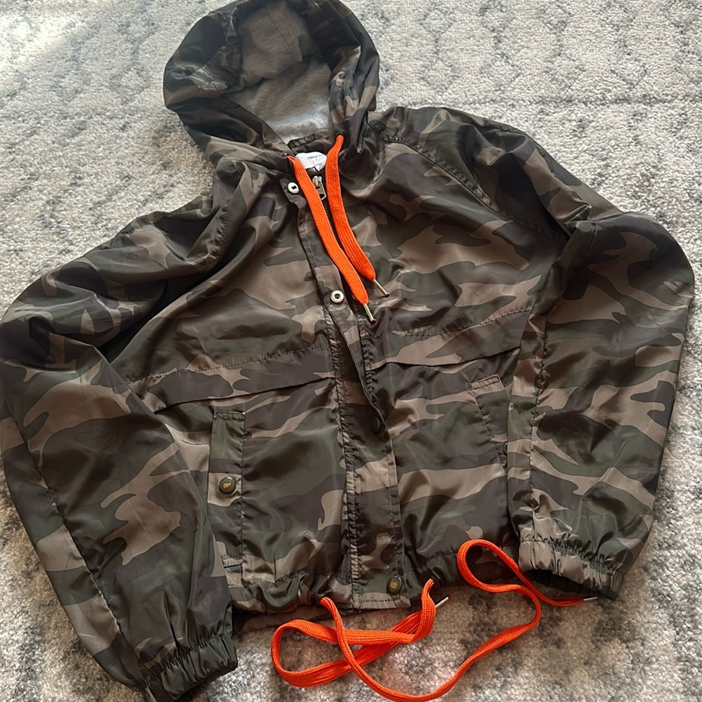 Camo Cropped Jacket